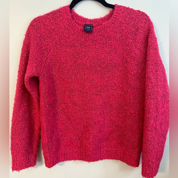 Pink Gap crewneck sweater wool blend - Picture 2 of 4